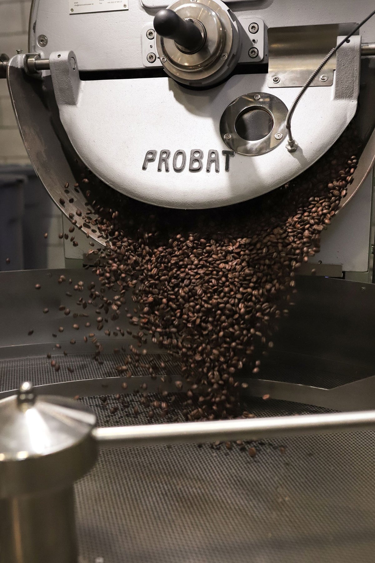 Probat roaster at Kona Coffee Purveyors