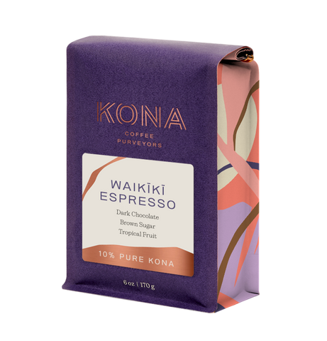 KCP Waikiki Cafe Espresso Blend – Kona Coffee Purveyors KCP Waikiki Cafe Espresso Blend – Kona Coffee Purveyors